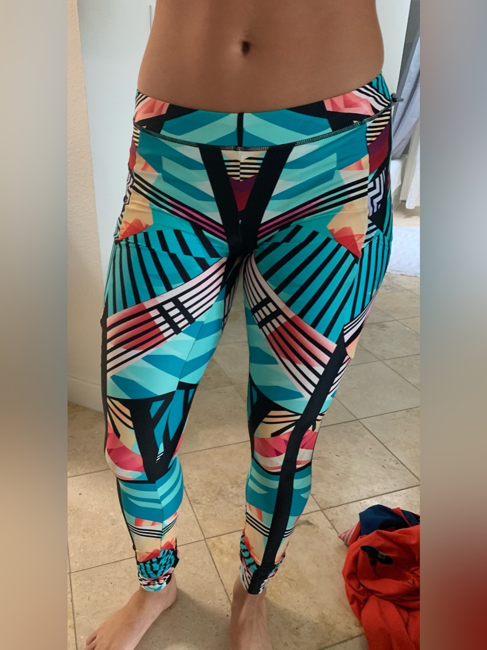 NEW B Swim Women's Pants, rouge tie scrunch butt